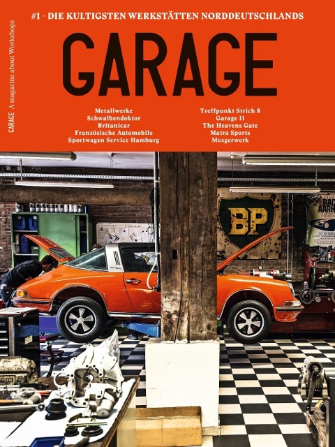 Buchcover Garage - Die kultigsten Werkstätten Norddeutschlands